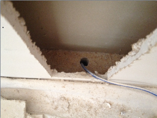 How to feed wire through multiple floor joists without cutting