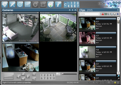 Doorbell camera hot sale blue iris