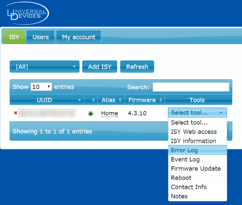 ISYPortal-options